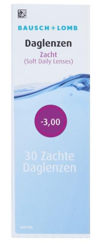 Bausch & Lomb Daglenzen -3.00 30 Stücke