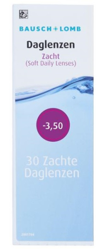 Bausch & Lomb Daglenzen -3.50 30 Stücke