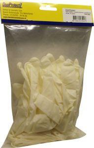 Duoprotect Handschoen Latex Poedervrij Small 10 Stücke