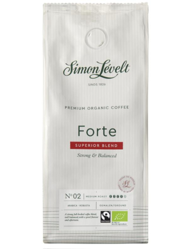Simon Levelt Koffie Cafe Organico Forte Superior Blend Biologisch