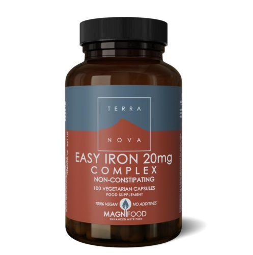 100 capsules Terranova Easy Iron 20 mg