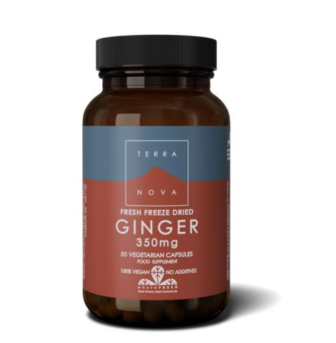 50 capsules Terranova Ginger 350 mg