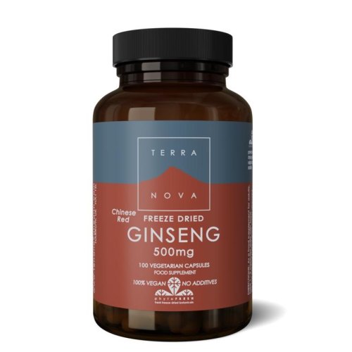 100 capsules Terranova Ginseng 500 mg