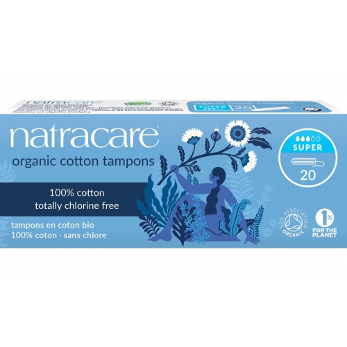 Natracare Tampons Katoen Super 20 Stücke