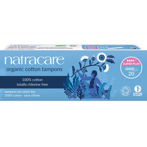 Natracare Tampons Super Plus Cotton 20 Stücke