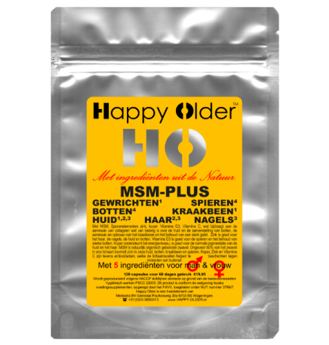 120 capsules Happy Older Happy Older MSM-Plus