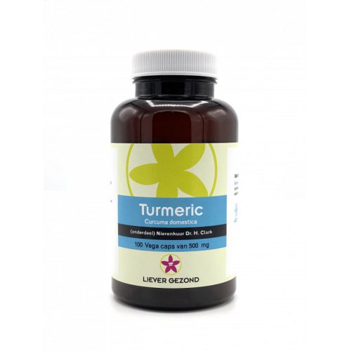 Liever Gezond Turmeric - Curcuma Domestica 500 mg