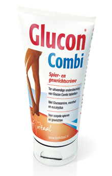 Leef Vitaal Glucon Combi Spier en Gewrichtscreme 75 Ml