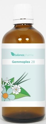 100 ml BalancePharma Gemmoplex 28 Bekken Vrouw (HGP)
