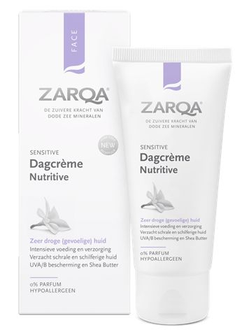 50 gram Zarqa FACE Sensitive DagcrĆØme Nutritive
