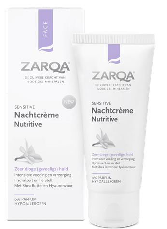 50 ml Zarqa FACE Sensitive NachtcrĆØme Nutritive