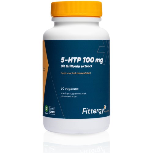 60 Vegicaps Fittergy 5-HTP 100 mg uit Griffonia Extract