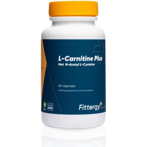 Fittergy L-Carnitine Plus met N-Acetyl-Cysteïne 60 Vegicaps