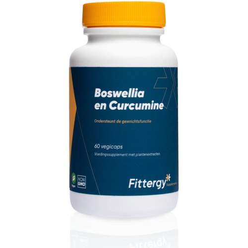 60 Vegicaps Fittergy Boswellia Extract + Curcumine