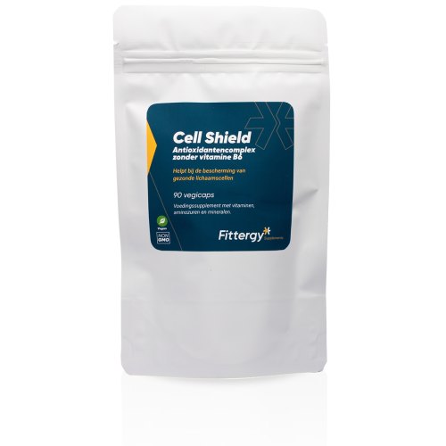90 Vegicaps Fittergy Cell Shield - Antioxidantencomplex Zonder Vitamine B6 Zak