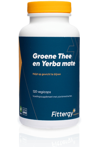120 capsules Fittergy Groene Thee en Yerba Mate