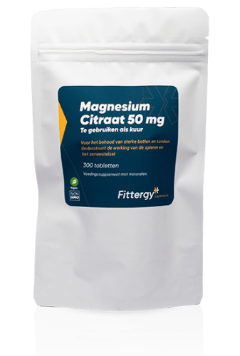 300 tabletten Fittergy Magnesiumcitraat 50 mg Kuur