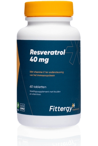 60 tabletten Fittergy Resveratrol 40 mg