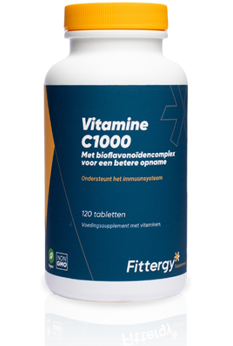 120 tabletten Fittergy Vitamine C1000