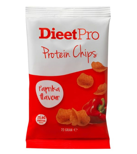 DieetPro Protein Chips Paprika 23 Gramm