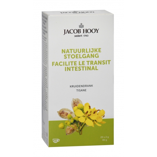 Jacob Hooy Natuurlijke Stoelgang Kruidendrank (Thee) 20 Tüte
