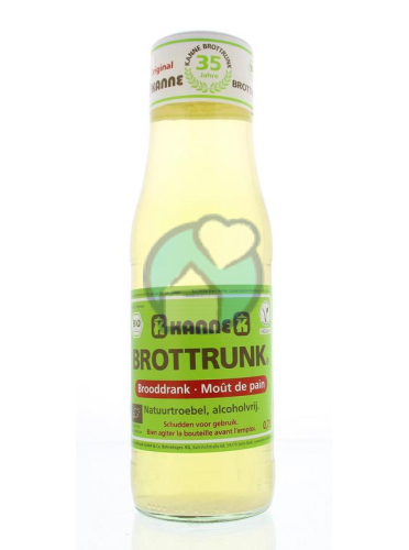 750 Ml Kanne Brooddrank Natuurtroebel Alcoholvrij Biologisch