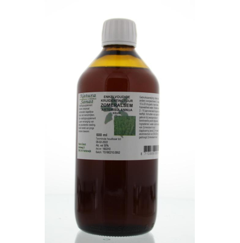 De Cruydhof - Natura Sanat Artemisia Annua - Zomeralsem Tinctuur 500 Ml