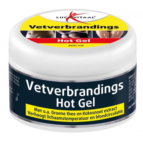 250 Ml Lucovitaal Vetverbrandings Hot Gel