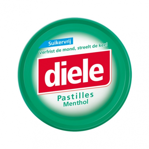 Diele Menthol Suikervrij Pastilles