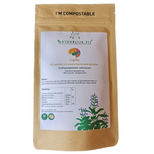 60 capsules Natuurlijk.Fit CogNite