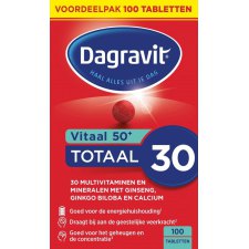 Totaal 30 Multi+ Fit 50+ Dagravit 100 tablets