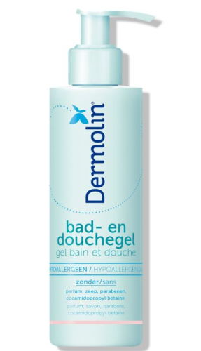 200 ml Dermolin Bad- en Douchegel