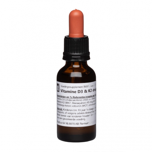 30 ml VeraSupplements Vitamine D3 & K2 Druppels
