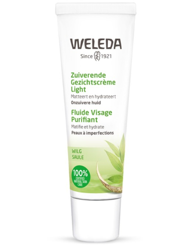 Weleda Wilg Zuiverende Gezichtscrème Light