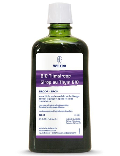 Weleda Bio Tijmsiroop Biologisch