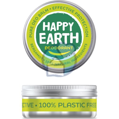 Happy Earth Pure Deo Balm Bergamot