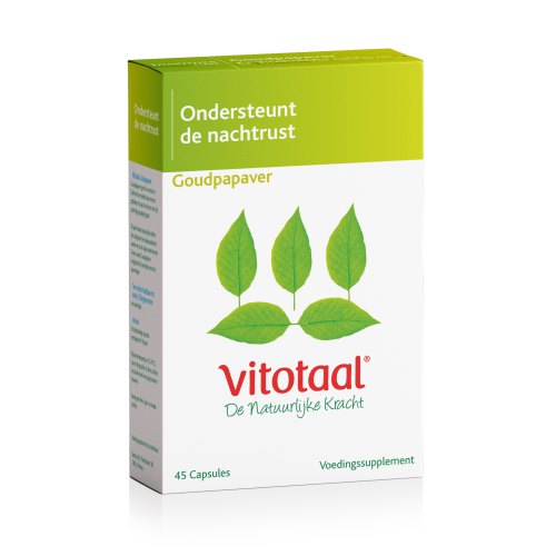 45 capsules Vitotaal Goudpapaver