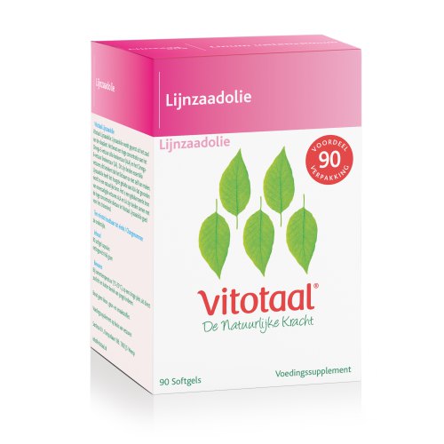 90 capsules Vitotaal Lijnzaadolie