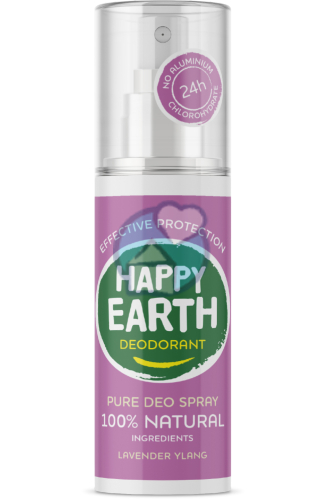 Happy Earth Pure Deo Spray Lavendel Ylang