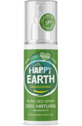 Happy Earth Pure Deo Spray Cucumber Matcha