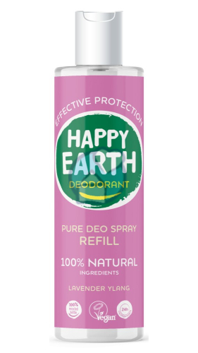 Happy Earth Pure Deo Spray Lavendel Ylang Navulling