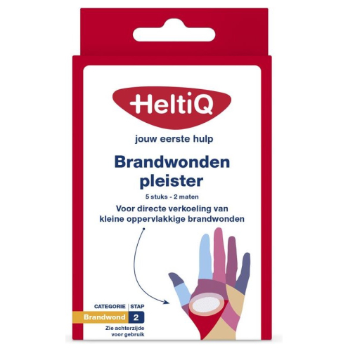 Heltiq Brandwonden Pleister 5 Stücke