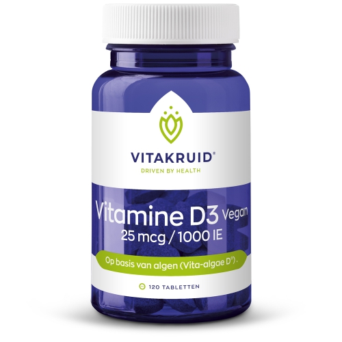 Vitakruid Vitamine D3 Vegan 120 tablets