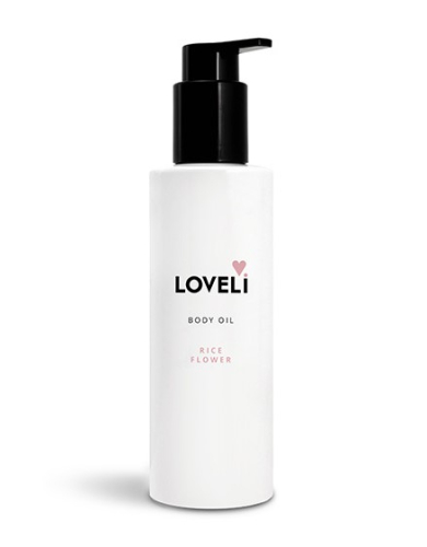 Loveli Body Oil Rice Flower
