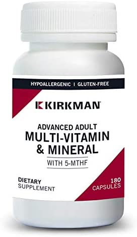 180 capsules Kirkman Advanced Adult Multi-Vitamin
