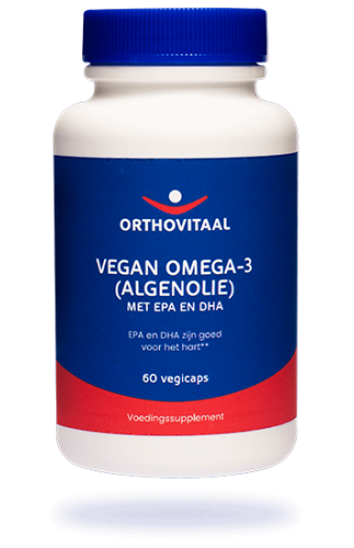 60 Kapseln Orthovitaal Vegan Omega-3 Algenolie EPA 75 DHA 150