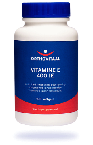 100 softgels Orthovitaal Vitamine E 400 IE
