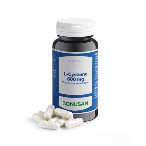 Bonusan L-Cysteine 600 mg 60 Kapseln