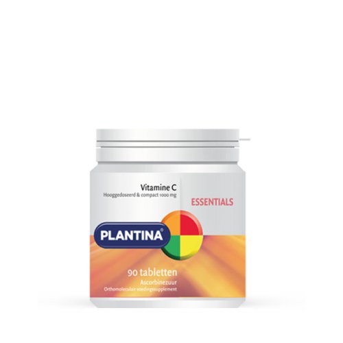 90 tabletten Plantina Vitamine C Ascorbinezuur