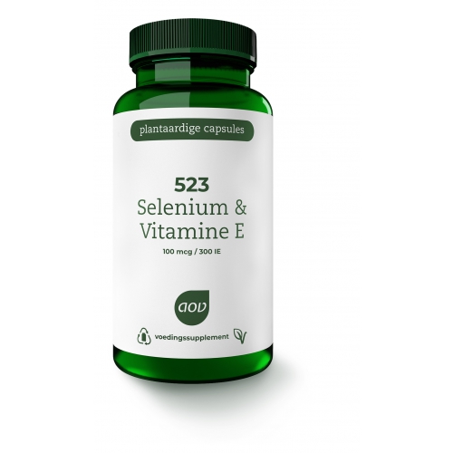 60 Kapseln AOV 523 Selenium 100mcg Vitamine E 300IE